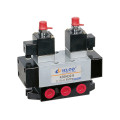 K series 5/3 way electric control change valves